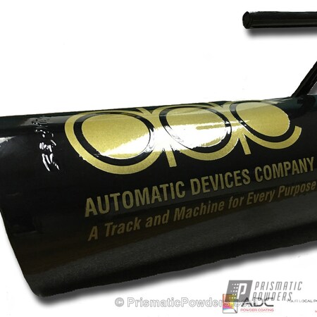 Powder Coating: Ink Black PSS-0106,Gold,Exhaust Tip,Black,Automotive,powder coated,automobile