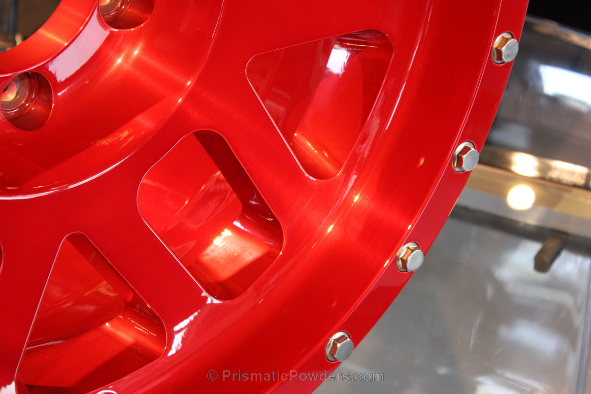 Deep Red Rims Deep Red | Gallery Project | Prismatic Powders