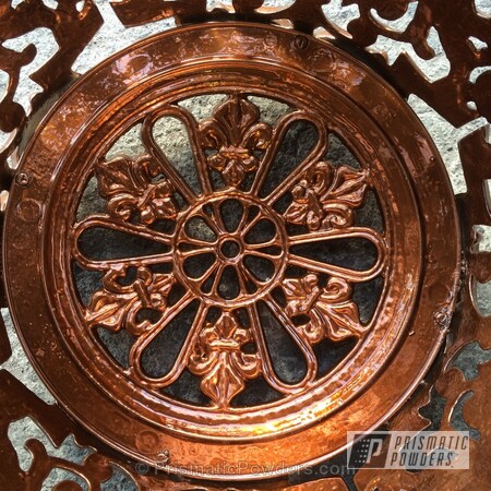 Powder Coating: Transparent Copper PPS-5162,decorative,Miscellaneous,copper pots,powder coated