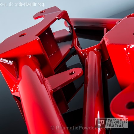 Powder Coating: Red Wheel PSS-2694,Automotive,Clear Vision PPS-2974,Suspension,Camaro