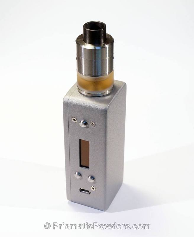Box Mod Using Tin Foil Silver Powder Coat Box Mod Using Tin Foil Silver Powder Coat