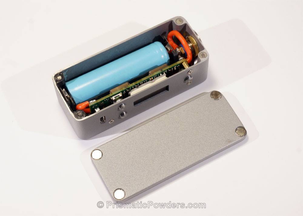 Box Mod Using Tin Foil Silver Powder Coat Box Mod Using Tin Foil Silver Powder Coat