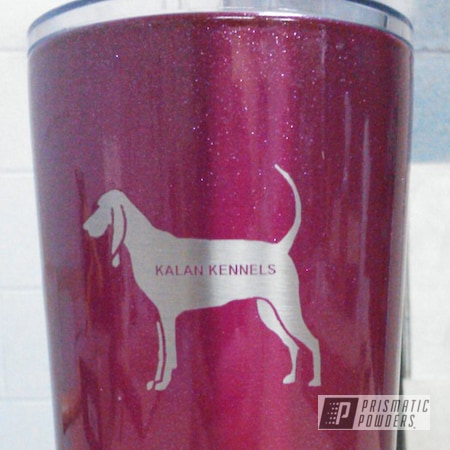 Powder Coating: Tumbler,RACING RASPBERRY UPB-6610,RTIC,dog kennel,powder coated,Pink,Miscellaneous
