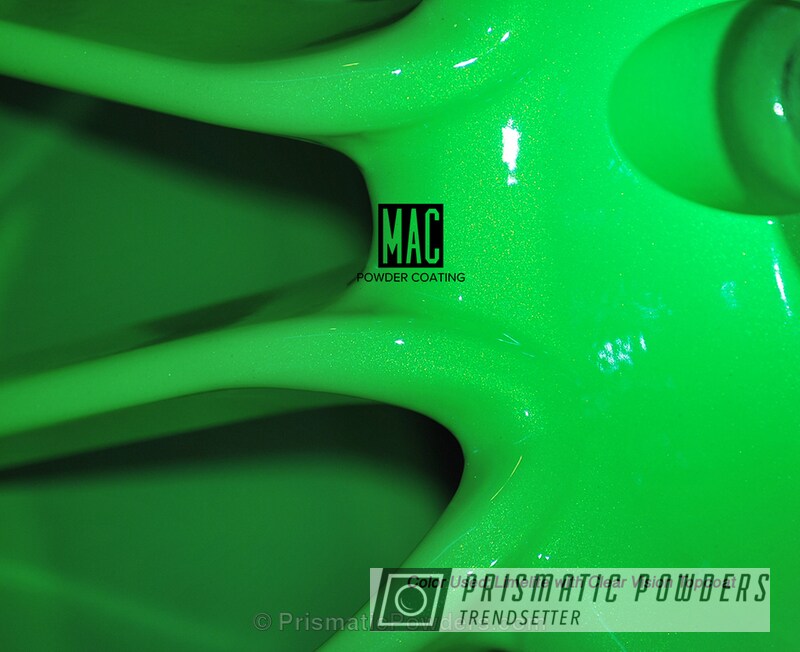 Neon Green Slime Powder Coating – PowderBuyThePound