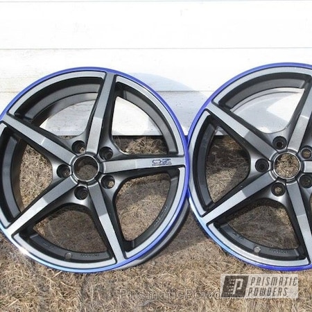 Powder Coating: STEALTH CHARCOAL PMB-6547,LOLLYPOP BLUE UPS-2502,Clear Vision PPS-2974,Wheels