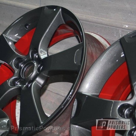Powder Coating: Wheels,Clear Vision PPS-2974,Very Red PSS-4971,STEALTH CHARCOAL PMB-6547