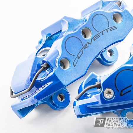 Powder Coating: Automotive,Clear Vision PPS-2974,Illusion Smurf PMB-6909