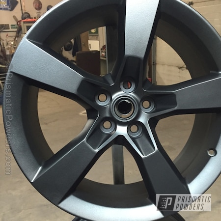 Powder Coating: Powder Coated Wheel,STERLING BLACK UMB-1204,Wheels
