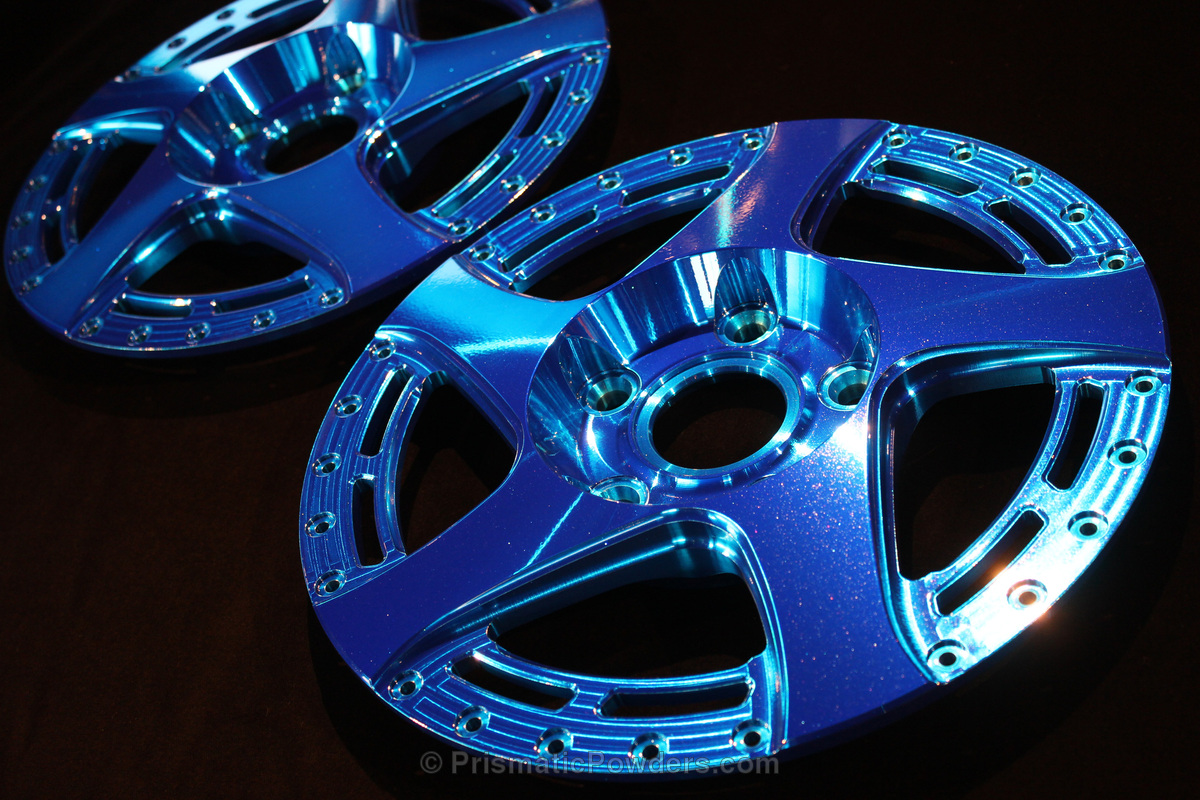 Powder Blue Rims Aurora Blue | Gallery Project | Prismatic Powders
