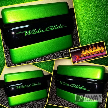 Illusion Lime Time With Clear Vision Top Coat And Gloss Black