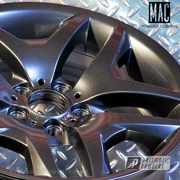 Bmw M Series Wheels Coated In Misty Lava
