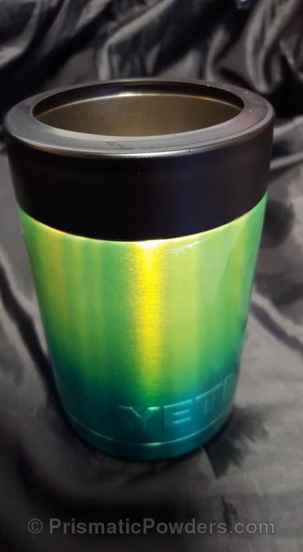 Shocker Yellow with Aqua Clear | Gallery Project | Prismatic Powders