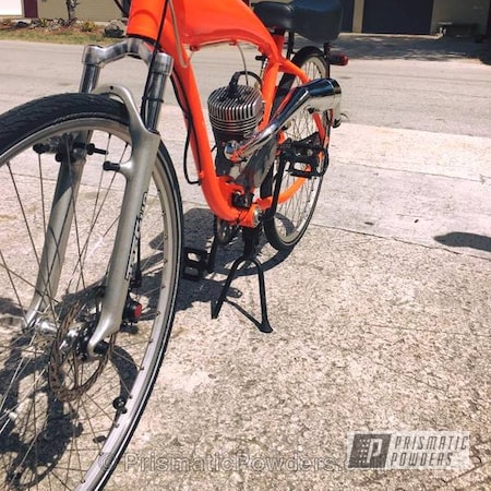 Powder Coating: Bicycles,Orange Glow PSS-2876
