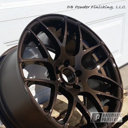 Powder Coating: GOLD RUBBED BRONZE UMB-4469,Clear Vision PPS-2974,Powder Coated Infinity Wheels,Wheels