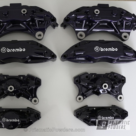 Powder Coating: Clear Top Coat,Brembo Caliper,Clear Vision PPS-2974,Automotive