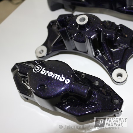 Powder Coating: Clear Top Coat,Brembo Caliper,Clear Vision PPS-2974,Automotive