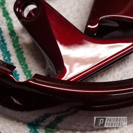 Powder Coating: Clear Vision PPS-2974,Motorcycles,Powder Coated 2016 Street Glide Parts,Illusion Malbec PMB-6906