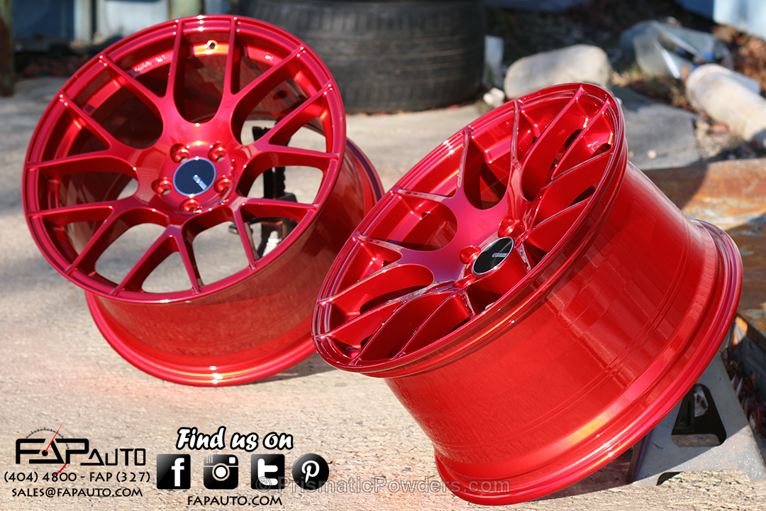 Deep Red Rims Deep Red | Gallery Project | Prismatic Powders