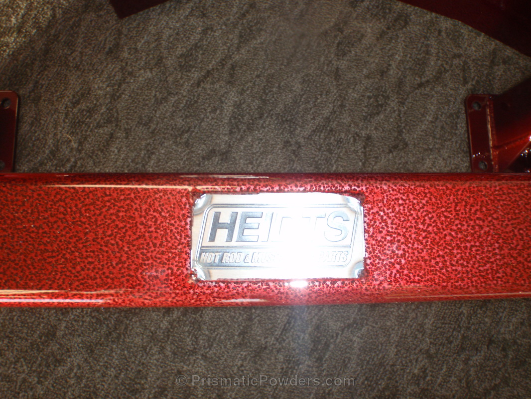 Lollypop Red over Silver Artery | Gallery Project | Prismatic Powders