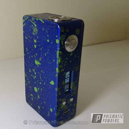 Powder Coating: LOLLYPOP BLUE UPS-2502,Lime Juice Green PMB-2304,Splatter Box Mod,Miscellaneous