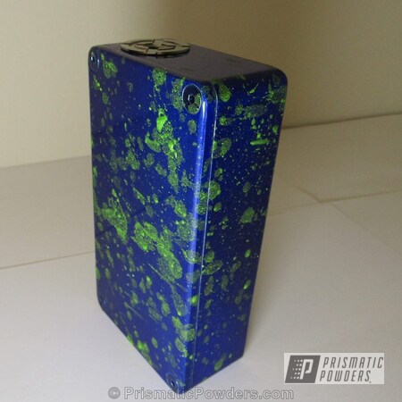 Powder Coating: LOLLYPOP BLUE UPS-2502,Lime Juice Green PMB-2304,Splatter Box Mod,Miscellaneous