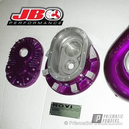 Powder Coating: Clear Vision PPS-2974,Automotive,Illusion Violet PSS-4514