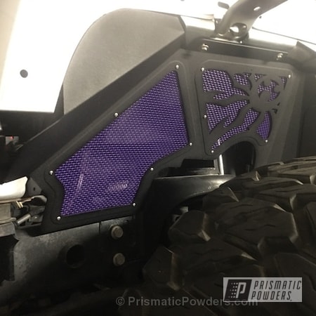 Powder Coating: Textured,Automotive,Sinbad Purple PSS-1676,Custom Jeep Accent