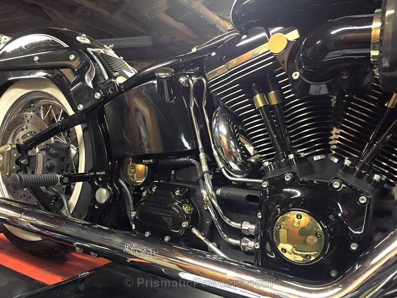 BUTTERED BRASS Powder Coating Color PPS1547 Prismatic Powders