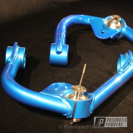 Powder Coating: Powder Coated Total Chaos Upper Control Arms,Hawaii Blue PPS-4483,Off-Road