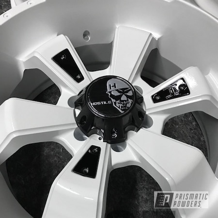 Powder Coating: Ink Black PSS-0106,Hostile Wheels,Dirty White PSB-8051,Custom Wheels,Wheels