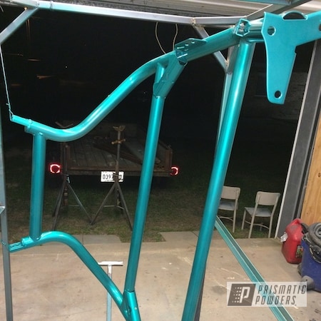 Powder Coating: Clear Vision PPS-2974,SUPER CHROME USS-4482,ATV,chrome,TURQUOISE CLEAR UPB-5963