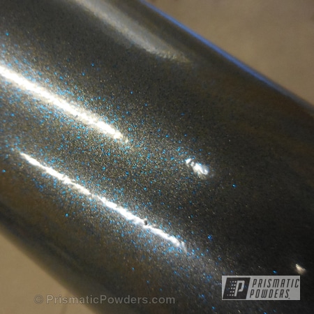 Powder Coating: Disco Peeka PPB-7039,Automotive,Powder Coated FMIC Pipes,Mega Grey PMB-6831