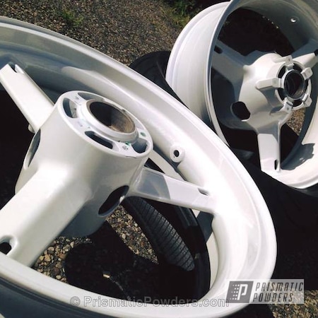 Powder Coating: Motorcycles,Clear Vision PPS-2974,Powder Coated Motorcycle Wheels