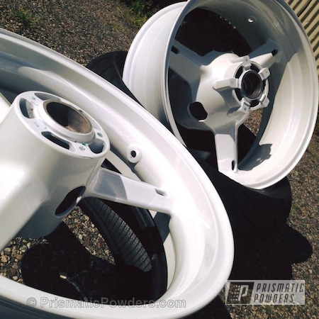 Powder Coating: Motorcycles,Clear Vision PPS-2974,Powder Coated Motorcycle Wheels