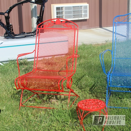 Powder Coating: Really Red PSS-4416,Pinelake Blue PSS-1464,Furniture