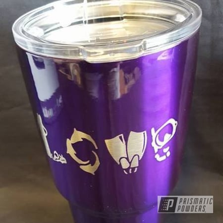 Powder Coating: Lollypop Purple PPS-1505,Custom Yeti,Personalized,Miscellaneous,Single Powder Application