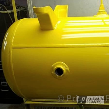 Powder Coating: Hot Yellow PSS-1623,Industrial Tanks,Miscellaneous,Single Powder Application