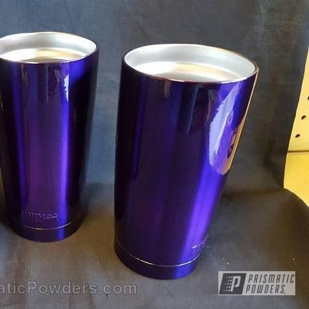 Powder Coating: Custom Cups,Lollypop Purple PPS-1505,Miscellaneous,Single Powder Application