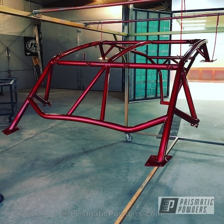 Powder Coating: Can-am X3,Heavy Silver PMS-0517,LOLLYPOP RED UPS-1506,Off-Road,Custom Off-Road Build