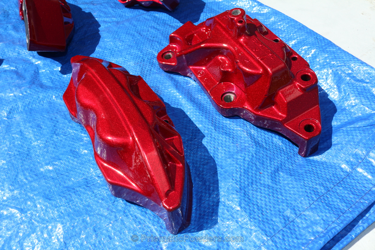 Wizard Red over Silver Metallic II | Gallery Project | Prismatic Powders