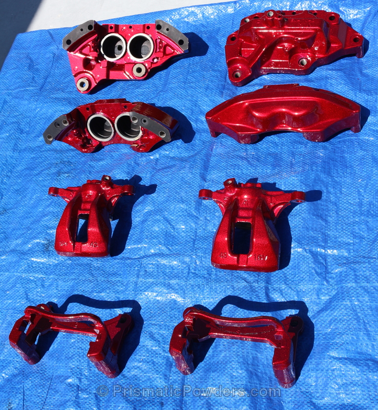 Wizard Red over Silver Metallic II | Gallery Project | Prismatic Powders