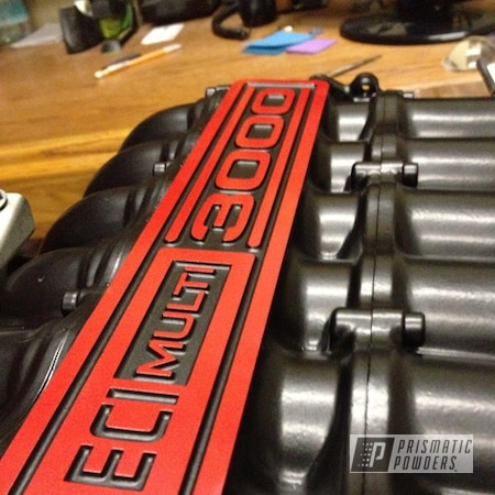 Powder Coating: Flatter Black ESS-4441,Red Wheel PSS-2694,Automotive