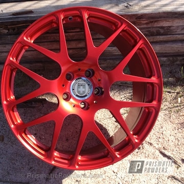 Anodized Red Over Super Chrome