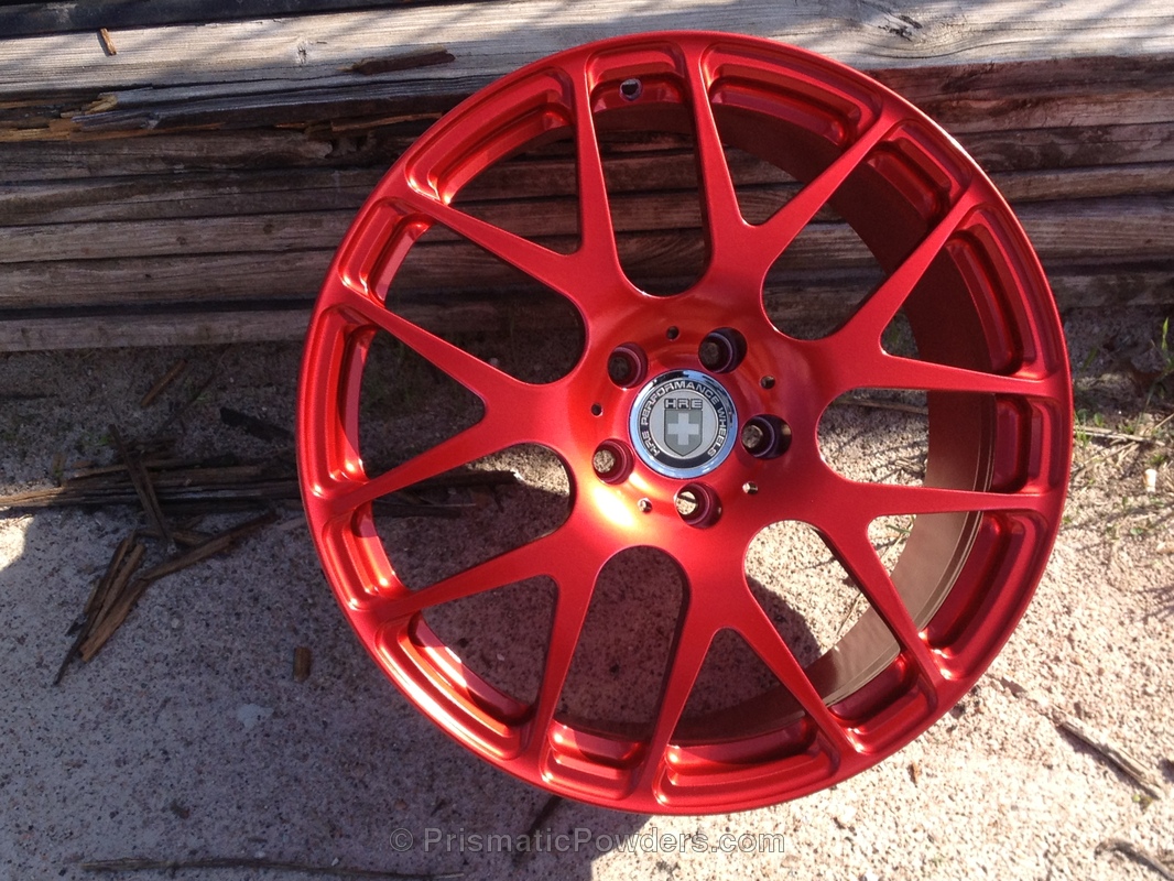 Anodized Red over Super Chrome | Gallery Project | Prismatic Powders