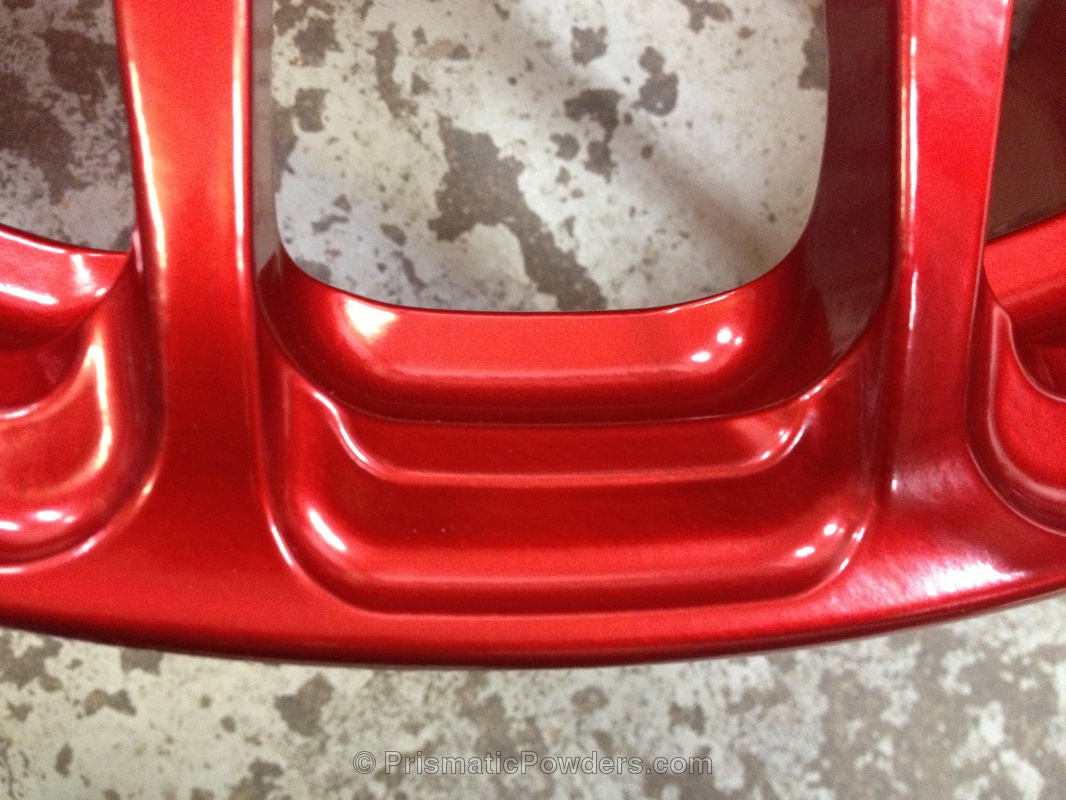 Anodized Red over Super Chrome | Gallery Project | Prismatic Powders