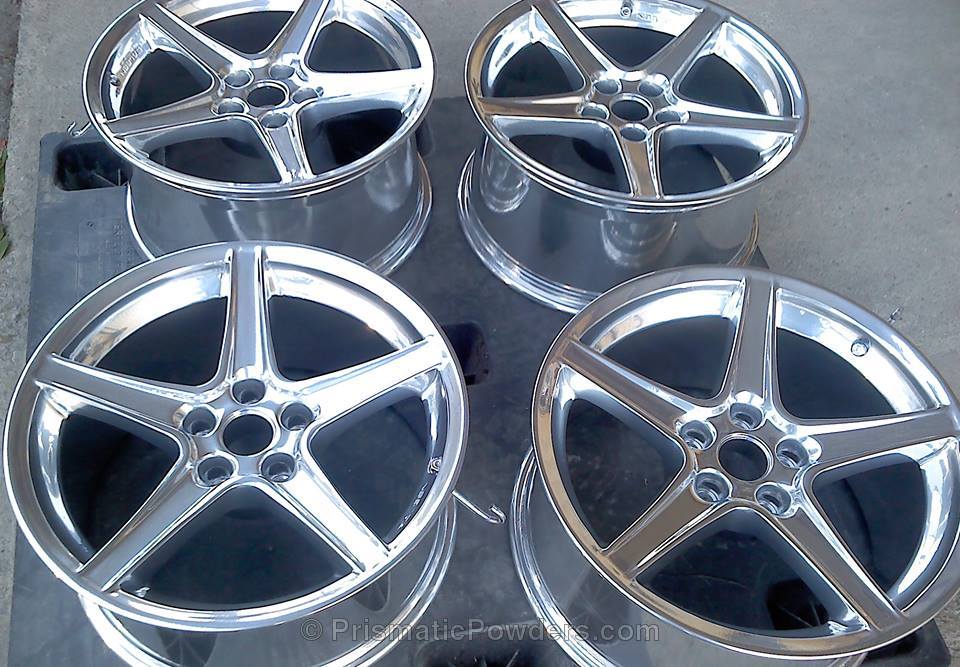 Super Chrome with Clear Vision Top Coat | Powder Coating Gallery ...