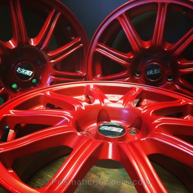 Anodized Red | Gallery Project | Prismatic Powders