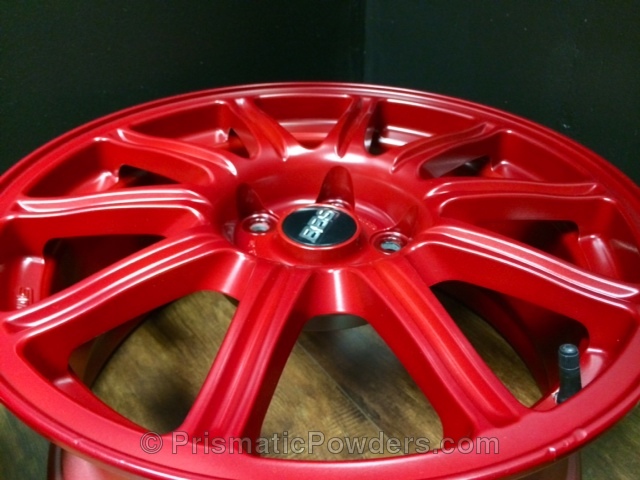 Anodized Red | Gallery Project | Prismatic Powders