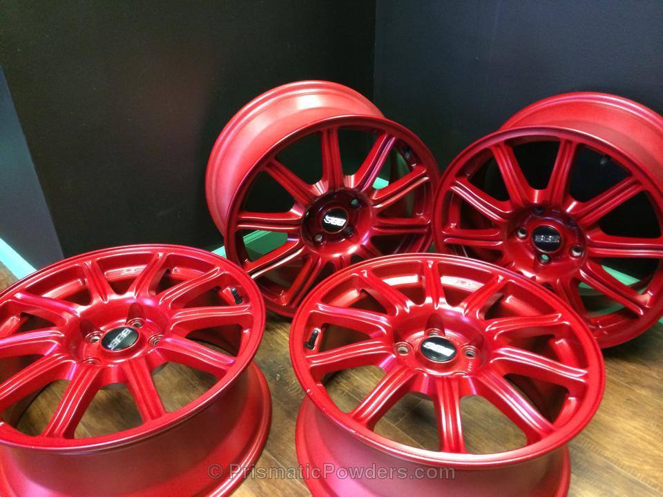 Anodized Red | Gallery Project | Prismatic Powders