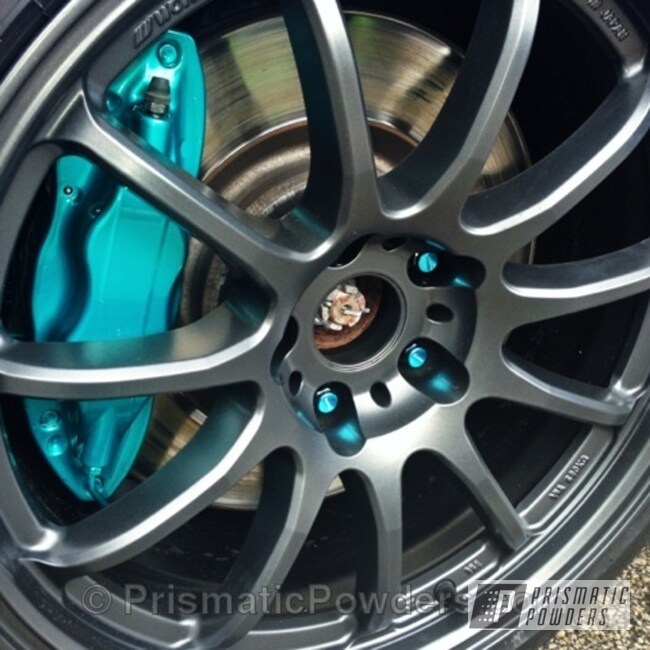 Evo Grey And Super Chrome With Jamaican Teal Top Coat Gallery Project